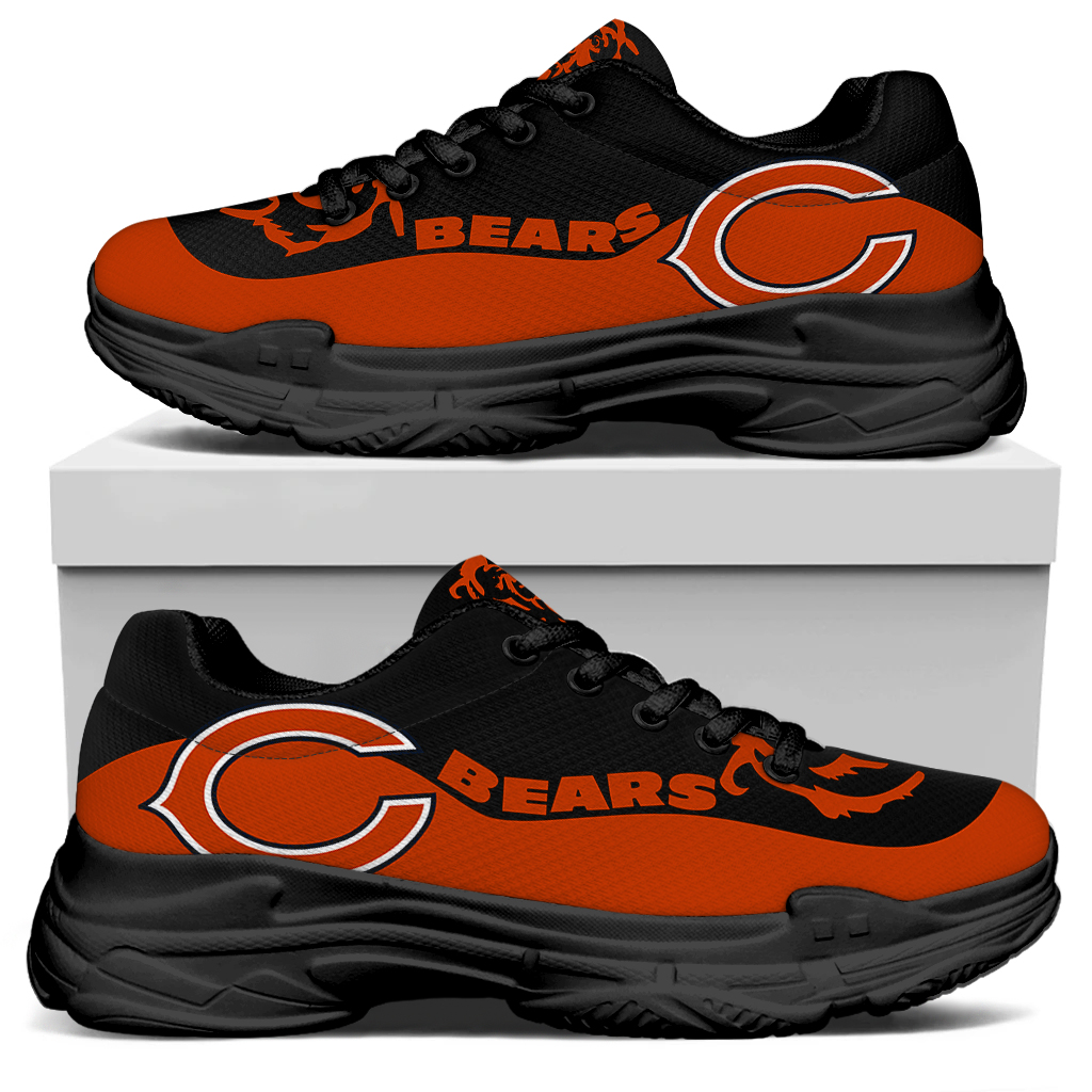 Men's Chicago Bears Edition Chunky Sneakers With Line 001
